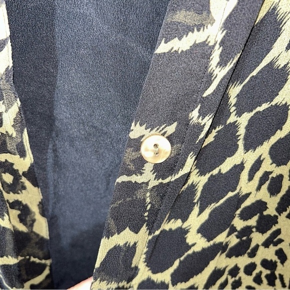 New York City Design Co. Vintage 100% Silk Blouse - Size M - Picture 5 of 6